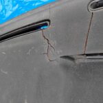 BMW ダッシュボードリペア ひび割れ