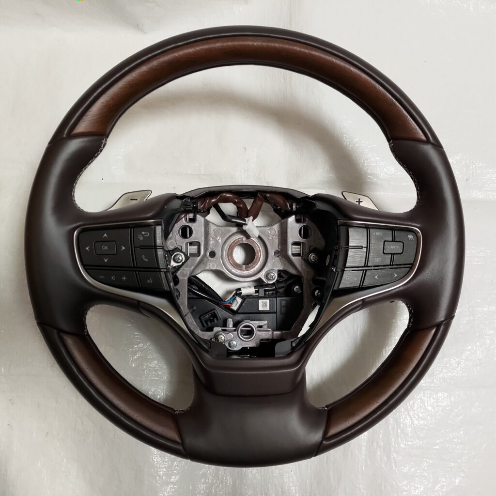 LS ステアリングリペア ひっかき傷