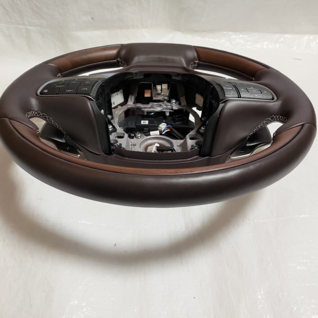 LS ステアリングリペア ひっかき傷