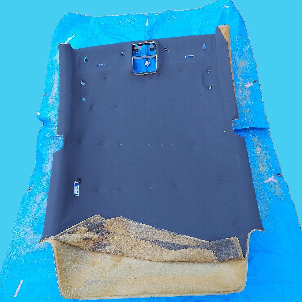 シロッコ ルーフライニング 張替え